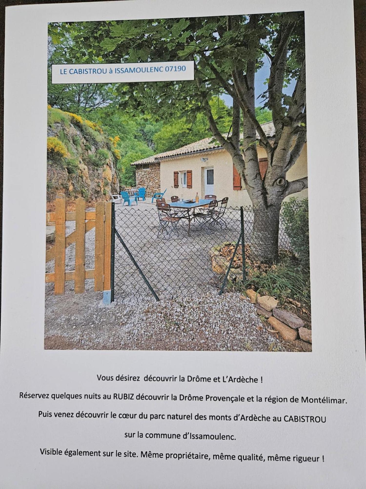 Le Rubiz Apartment La Coucourde Екстериор снимка